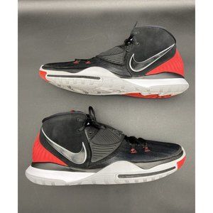 Nike Kyrie 6 Bred BLACK / RED Size 18. BQ4630-002